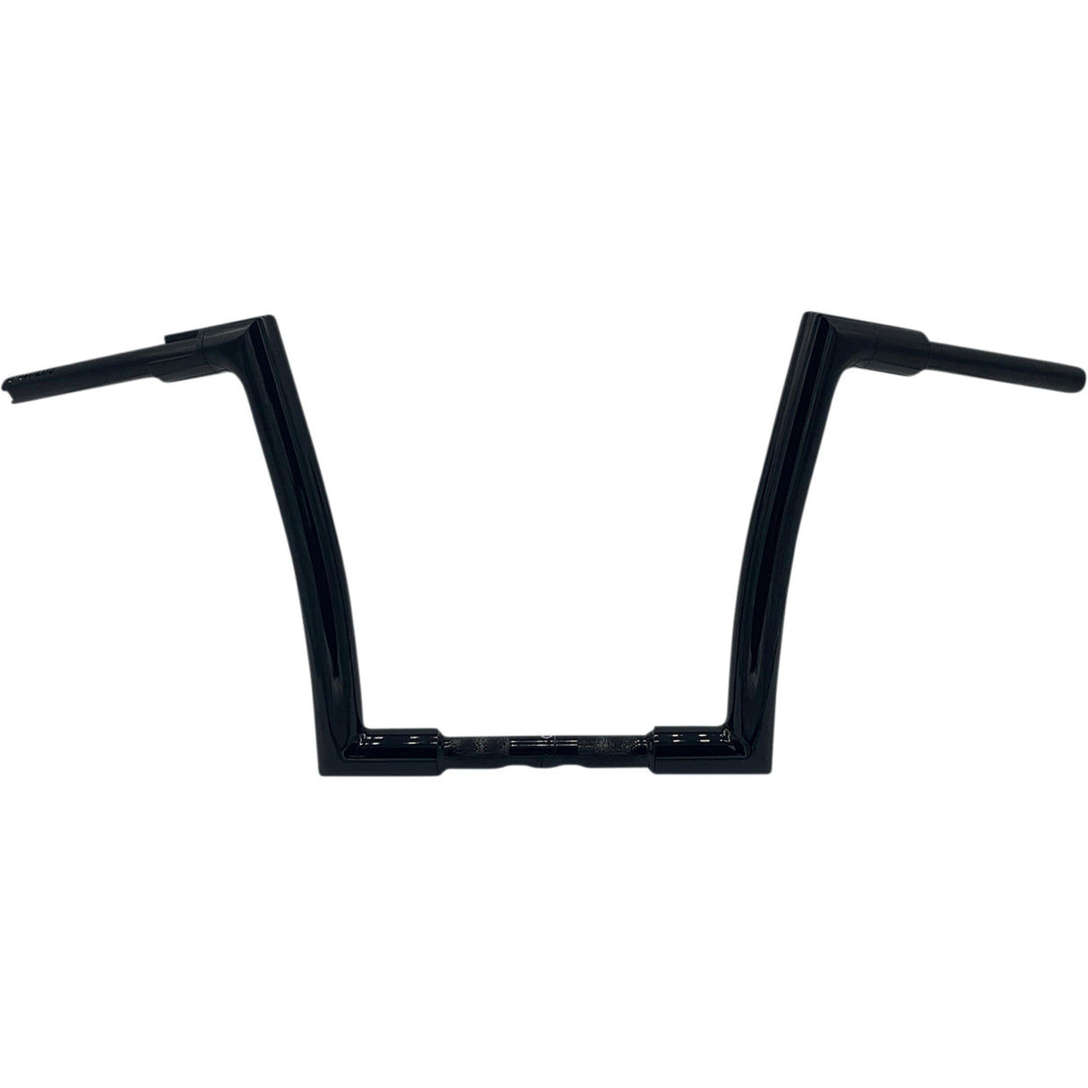 FAT Baggers INC. 1-1/2" EZ Install Flat Top Handlebar 12" Black - 607012-B For Harley Touring 2008-2016
