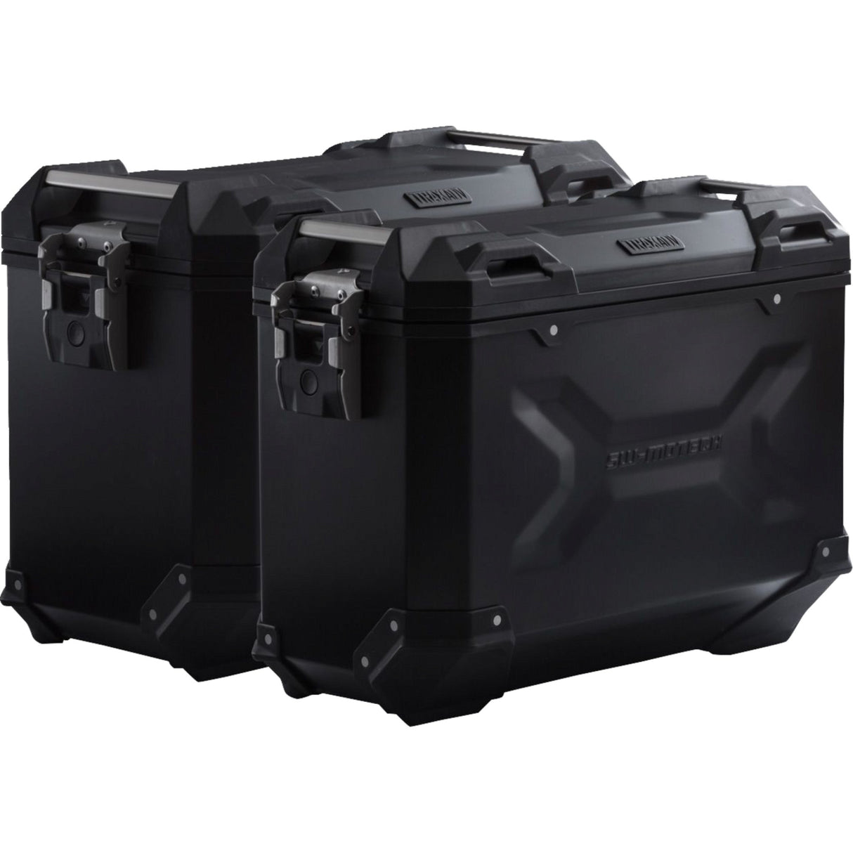 SW-MOTECH 3580-0363 KFT.01.622.70001/B TRAX ADV Aluminum Case System black - honda africa twin '16-'17