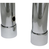 LA CHOPPERS 0602-0553 LA-7413-51 Handlebar Riser Extension Riser Extensions - 1" x 1-1/2" - Chrome