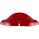 Klock Werks Kolor Flare® Windshield 6-1/2" Red - KWW-01-0697 For Harley Touring 1996-2013