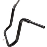 FAT Baggers INC. 1-1/2" EZ Install Rounded Top Handlebar 16" Black - 803016-B For Harley Touring 2014-2020