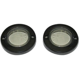 Custom Dynamics Flat Bezel Lens - PB-FLAT-BEZ-BS For Harley Electra Glide / Softail / Touring / Road King 1986-2022