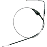 Drag Specialties Stainless Braided Idle Cable Cruise 41-1/2" For Harley Touring 1996-2001
