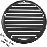 Joker Machine Billet Derby Cover Finned Black Anodized 5 Hole - 06-965-2 For Harley Softail 2018-2024