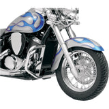 BARON 0706-0085 BA-7174-00 Full-Size Engine Guards Engine Guard - Chrome - Kawasaki