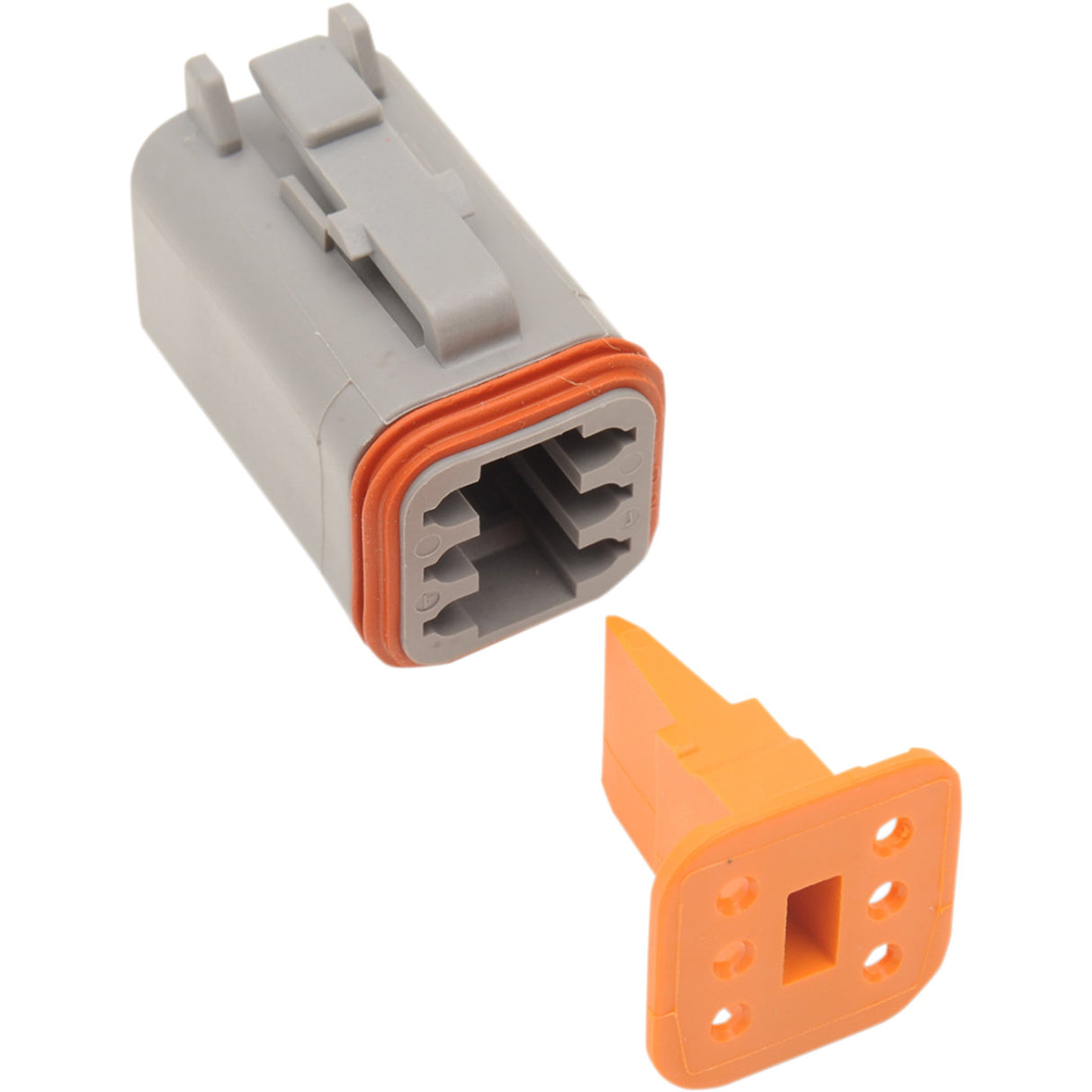 NAMZ 2120-0057 DP-6G Deutsch DT Sealed Connector Component — Wiring Connector Deutsch Plug - 6 Pin - Gray
