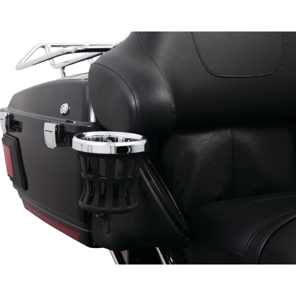 CIRO 0636-0586 55421 Gen 2 Drink Holder - Chrome - Passenger - Black Mount