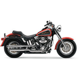 Cobra 3" Slip-On Mufflers Chrome - 6000 For Harley Softail 2000-2006