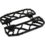 BURLY BRAND 1621-1224 B13-1053B MX-Evolution Floorboards rider - black - flh/flt '85-'24