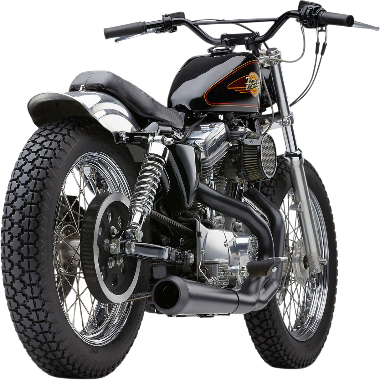 Cobra El Diablo 2-Into-1 Exhaust System - 6471B For Harley Sportster 1986-2003