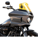 Klock Werks Kolor Flare® Windshield 8" Yellow - KWW-02-0631 For Harley Softail Low Rider 2022-2025