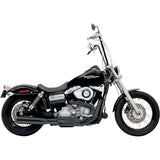 Bassani Xhaust Road Rage II B1 Power 2-Into-1 Exhaust System - 1D18RB For Harley Dyna 1991-2017