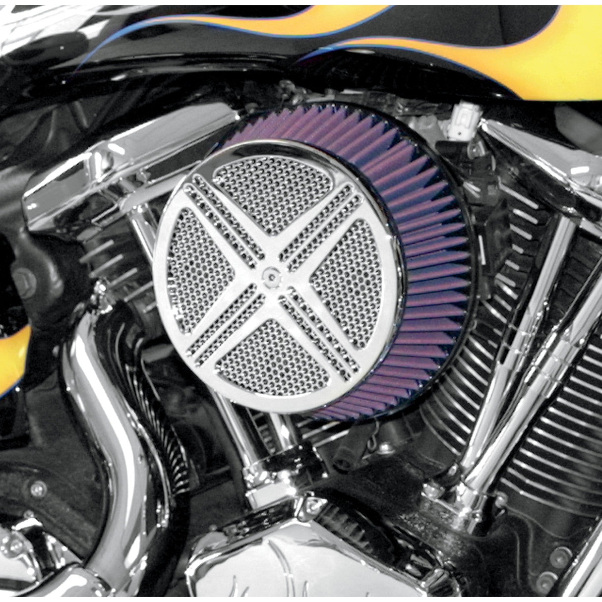 BARON 1010-0484 BA-2361-00 xXx Big Air Kit chrome