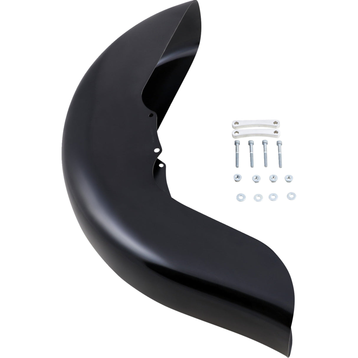 Klock Werks Benchmark Front Fender For Dresser Non-Raked Black 21" HD Touring Trike - KWF-01-0101-2014 For Harley Touring 2014-2023