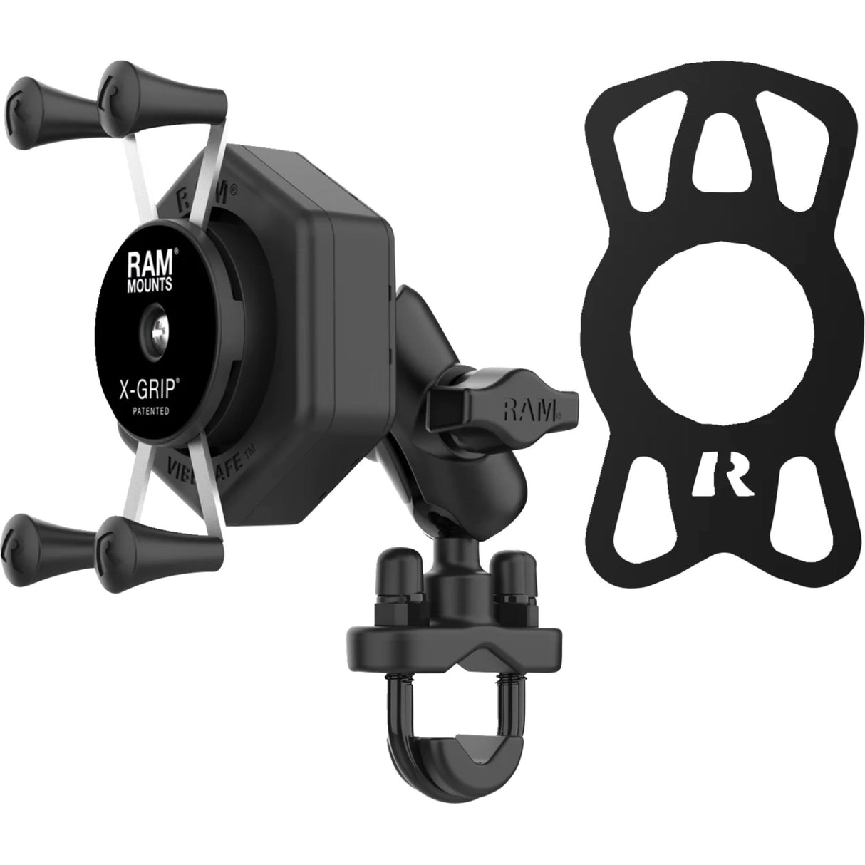 RAM MOUNTS 0603-1125 RAM-B-149Z-A-UN7-462 X-Grip® Mount Kit Mount Kit - X-Grip® - Vibe Safe™ - U-Bolt - Short