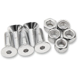Colony Rotor, Sprocket And Belt Mounting Hardware Kit Brake Rotor Socket-Head Countersunk 1" - 8758-10 For Harley 1977-1983