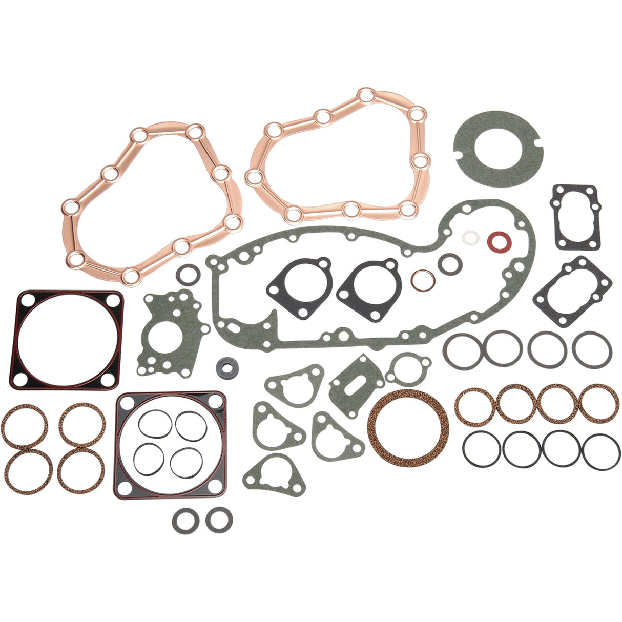 James Gasket Complete Motor Gasket Kit 74"/80" UL ULH - JGI-17027-36 For Harley 1937-1948