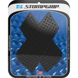 STOMPGRIP 4320-2698 50-10-0004B Volcano Profile Traction Pad Tank Grips Traction Pad Tank Grips - Volcano - Black - Aprilia | Honda | Suzuki