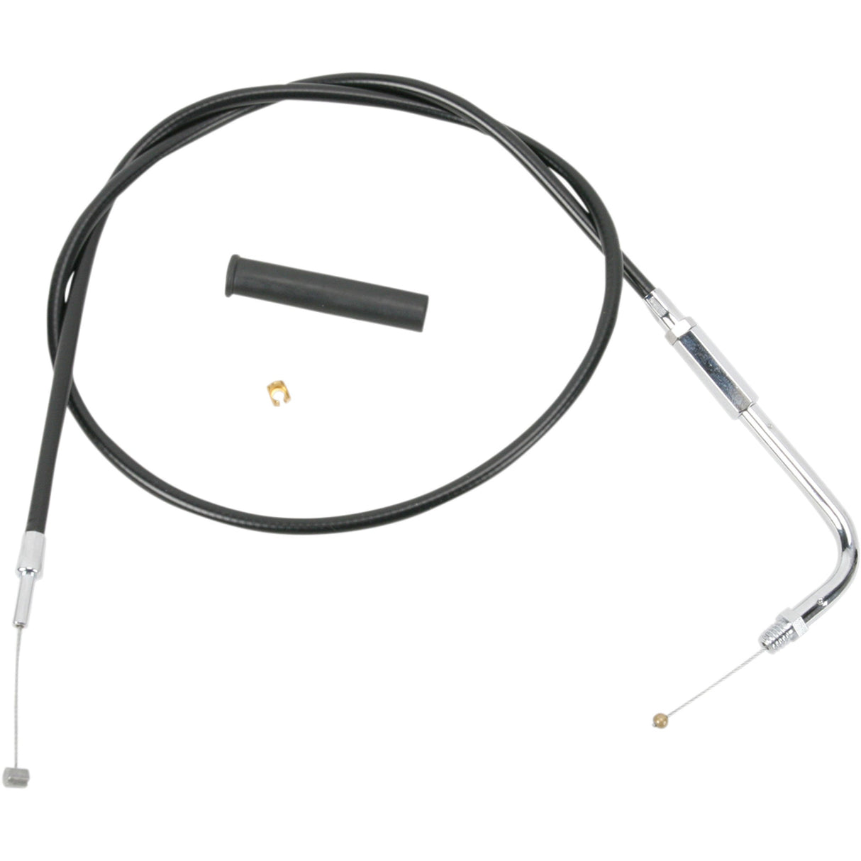 DRAG SPECIALTIES 0650-0349 Black Vinyl Cable Black Vinyl Throttle Cable - 38"