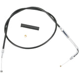 DRAG SPECIALTIES 0650-0349 Black Vinyl Cable Black Vinyl Throttle Cable - 38"