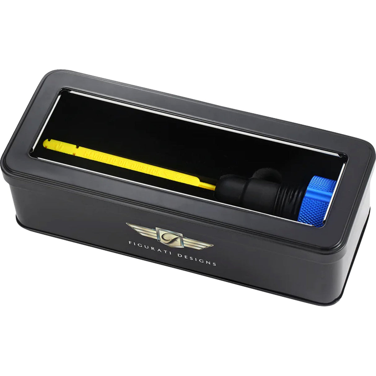 Figurati Designs Oil Dipstick - FDP01-TCKN-B For Harley Touring 2007-2016