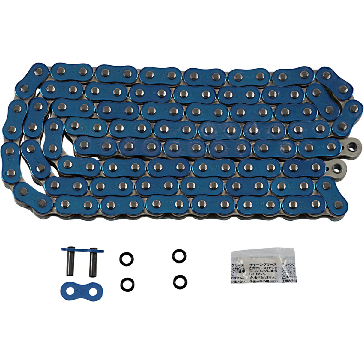 EK 1223-1478 520ZVX3-120AB 520 ZVX3 Extreme Sportbike Series Chain 520 ZVX3 - Sportbike Chain - 120 Links - Blue