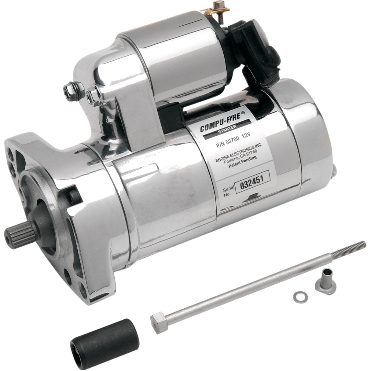 Compu-Fire Gen III Starter Motor - 53700 For Harley Motorcycles 1990-2006