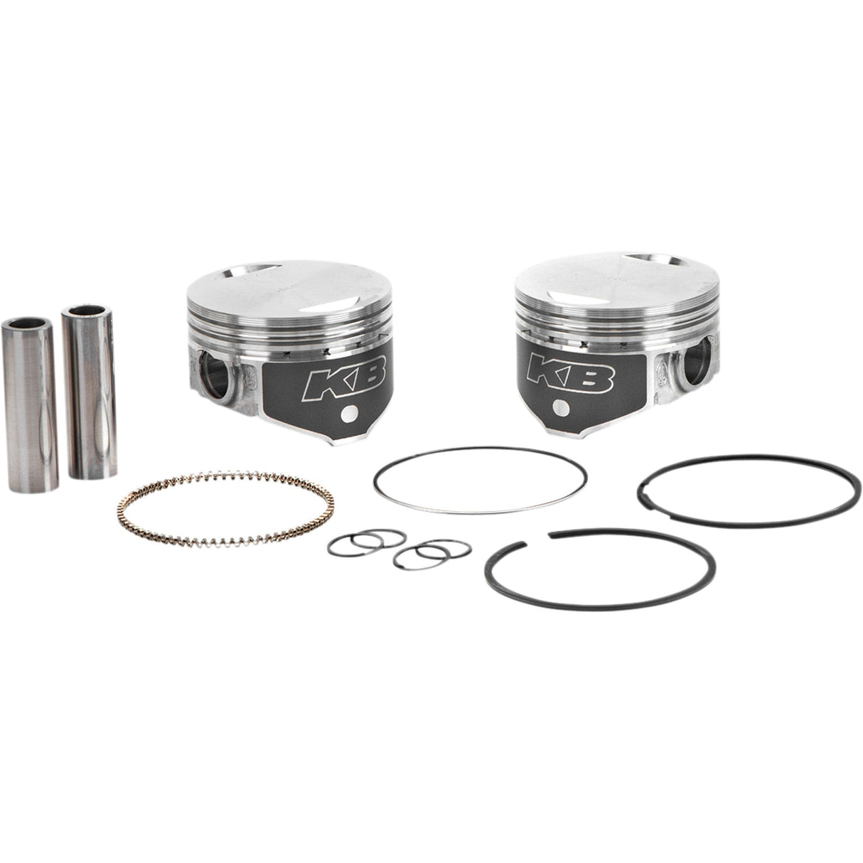 KB Performance Hypereutectic Piston Kit 3.750" Standard 8.8:1 CR 88" Twin Cam - KB425C.STD For Harley Motorcycles 1999-2006