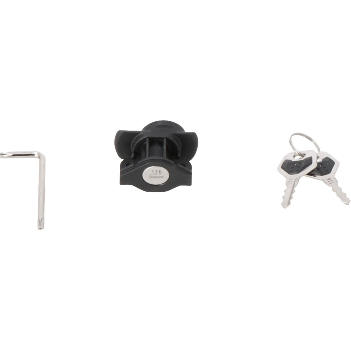 SW-MOTECH 3550-0426 LOC.00.745.10000 DUSC Hard Case Lock Set black