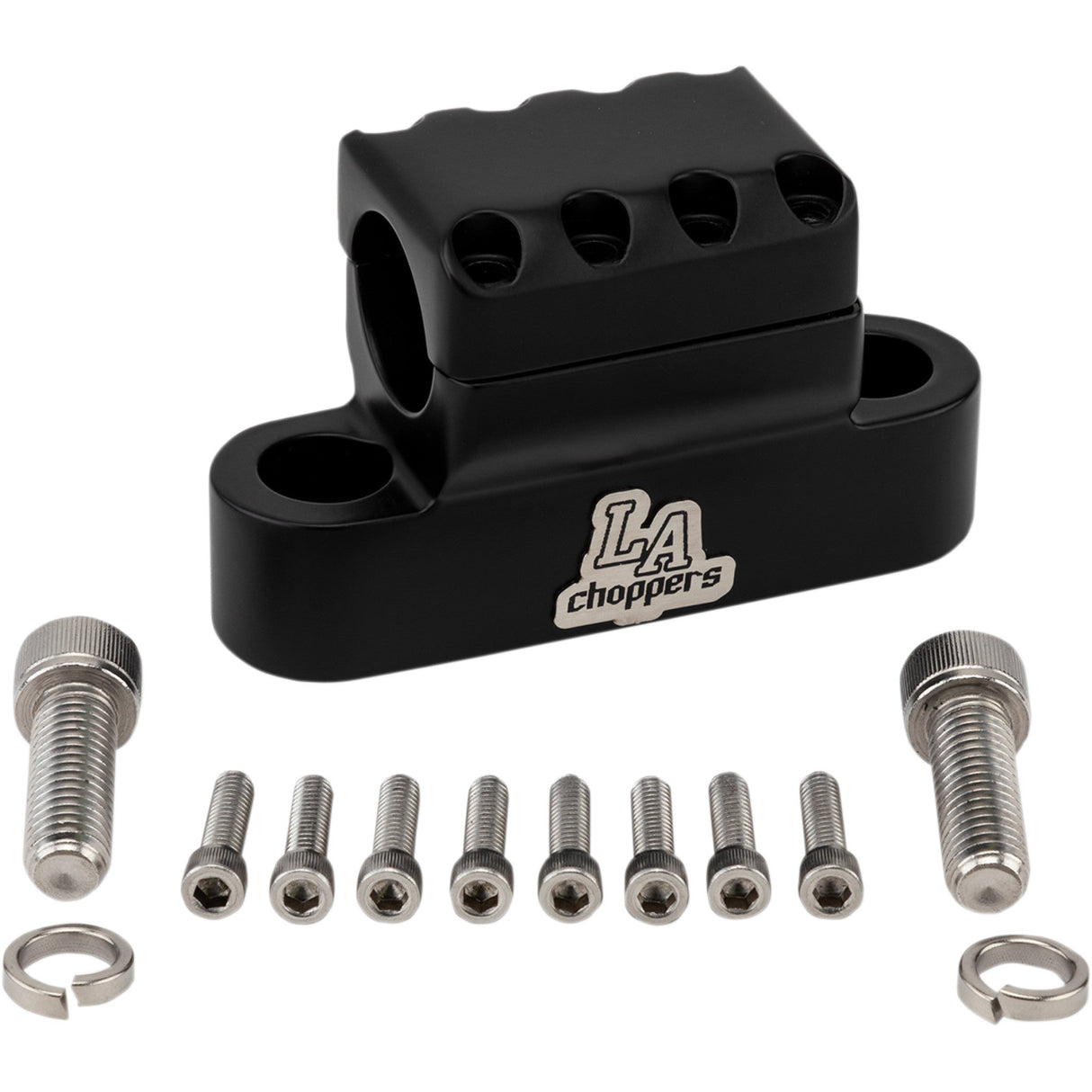 LA CHOPPERS 0603-0824 LA-7335-XXCM Kage Fighter Handlebar Clamp - Flat Black