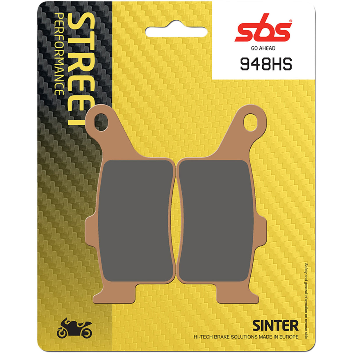Sbs Brake Pad - 948HS Can-Am Spyder 2013-2022