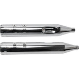 S&S Cycle 4-1/2" MK45 Performance Mufflers Chrome With Chrome Thruster - 550-0620 For Harley Touring 1995-2016