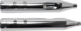 4-1/2" MK45 Performance Mufflers - Chrome with Chrome Thruster - 1801-0846