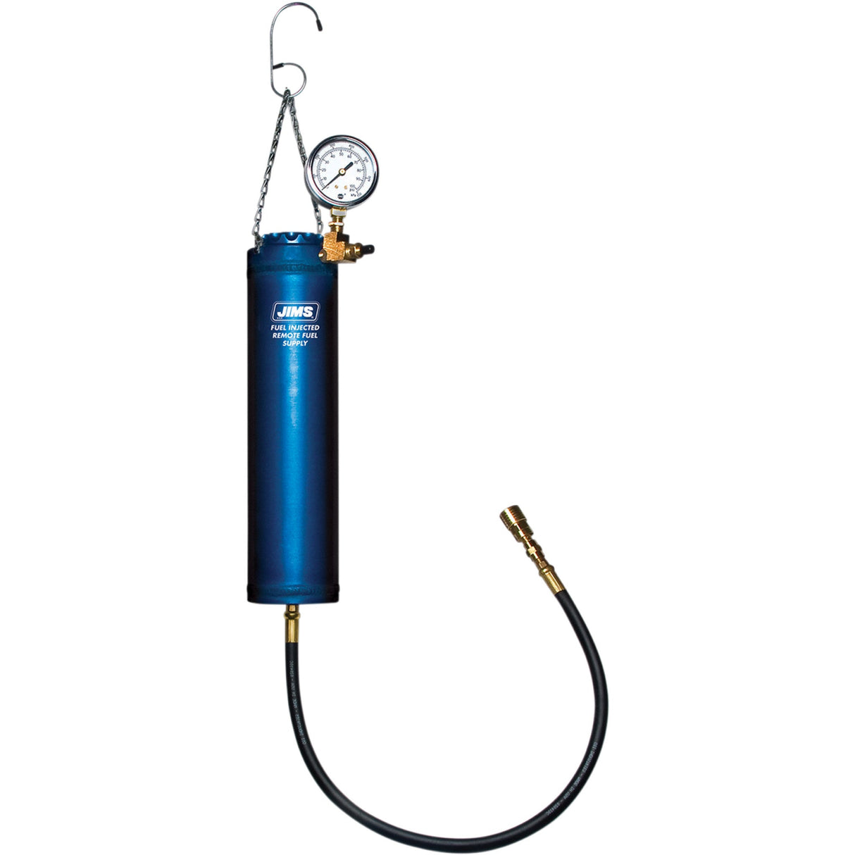 JIMS 3850-0362 5530 Remote Fuel Supply Tank For Fuel-injected Motorcycles Fuel Tank - Remote