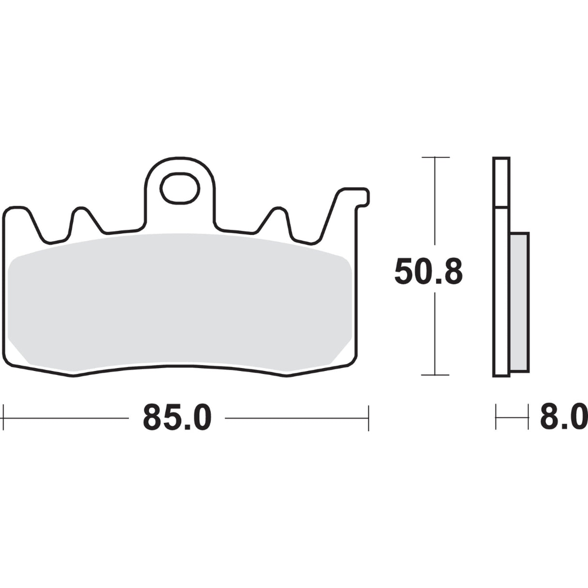 Sbs Brake Pad - 900HS For Harley LiveWire / Pan America 1250 / Pan America 1250 Special RA1250S 2019-2024 | Ducati Motorcycles 2013-2025