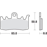 Sbs Brake Pad - 900HS For Harley LiveWire / Pan America 1250 / Pan America 1250 Special RA1250S 2019-2024 | Ducati Motorcycles 2013-2025