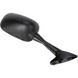 EMGO 0640-0673 20-37341 OEM-Style Replacement Mirror Mirror - Side View - Rectangle - Black - Right