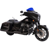 Klock Werks Kolor Flare® Windshield 10" Blue - KWW-04-0640 For Indian 2014-2026