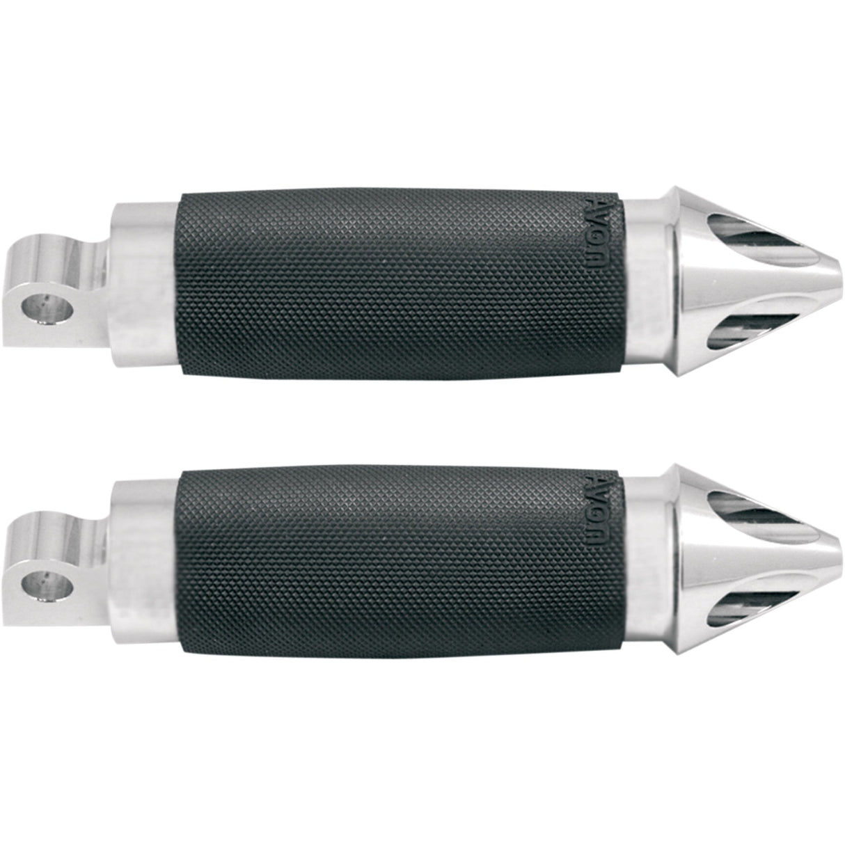 AVON GRIPS 1620-0736 FP-CC-85-CH-SPI Male-Mount Footpegs Footpegs - Custom Spike - Chrome