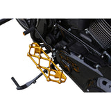 Arlen Ness Diamond Floorboards Driver Gold - 410-056 For Harley Motorcycles 1982-2026
