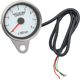 DRAG SPECIALTIES 2.4" Mini Electronic Tachometer - Backlit LED Face