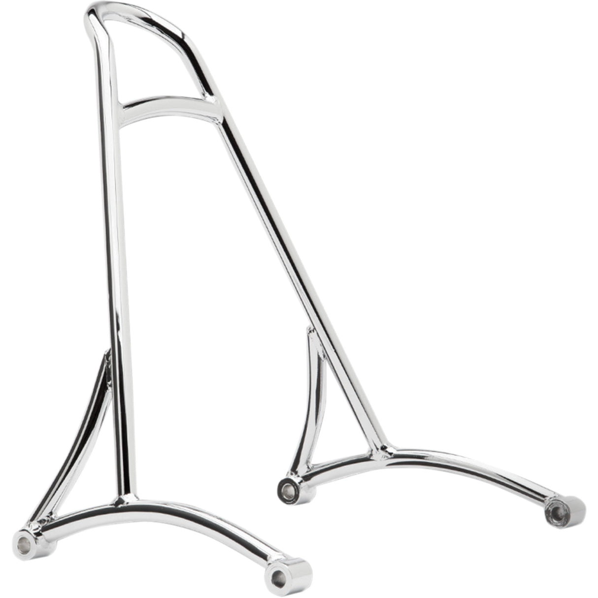 Burly Brand Short 13" Sissy Bar Short Chrome HD Sportster - B13-1500C For Harley Sportster 2004-2022