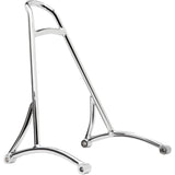 Burly Brand Short 13" Sissy Bar Short Chrome HD Sportster - B13-1500C For Harley Sportster 2004-2022