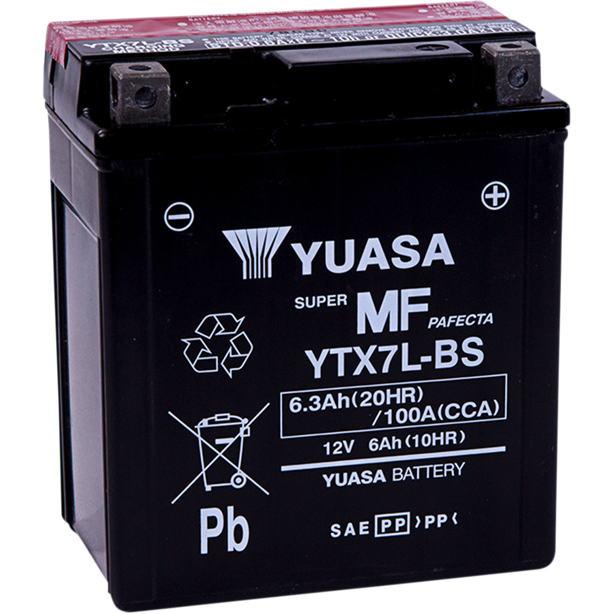 Yuasa YTX Battery - YUAM327BS For ATK 350 / 605 / 350 Cross Country / 605 Cross Country 1996-2001 | Arctic Cat ZR 2018-2022