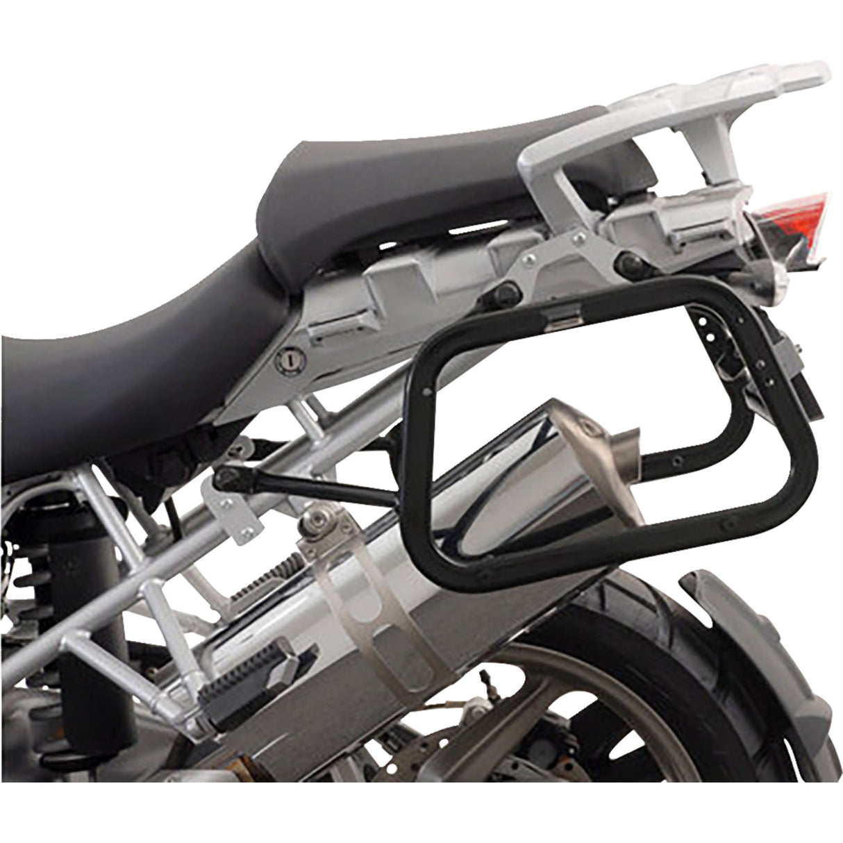 SW-MOTECH 3580-0356 KFT.07.311.70000/B TRAX ADV Aluminum Case System black - bmw r 1200 gs '04-'13