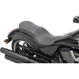 DRAG SPECIALTIES Ez Glide II™ Backrest Compatible Low-Profile Leather Touring Seat Driver's - Vegas
