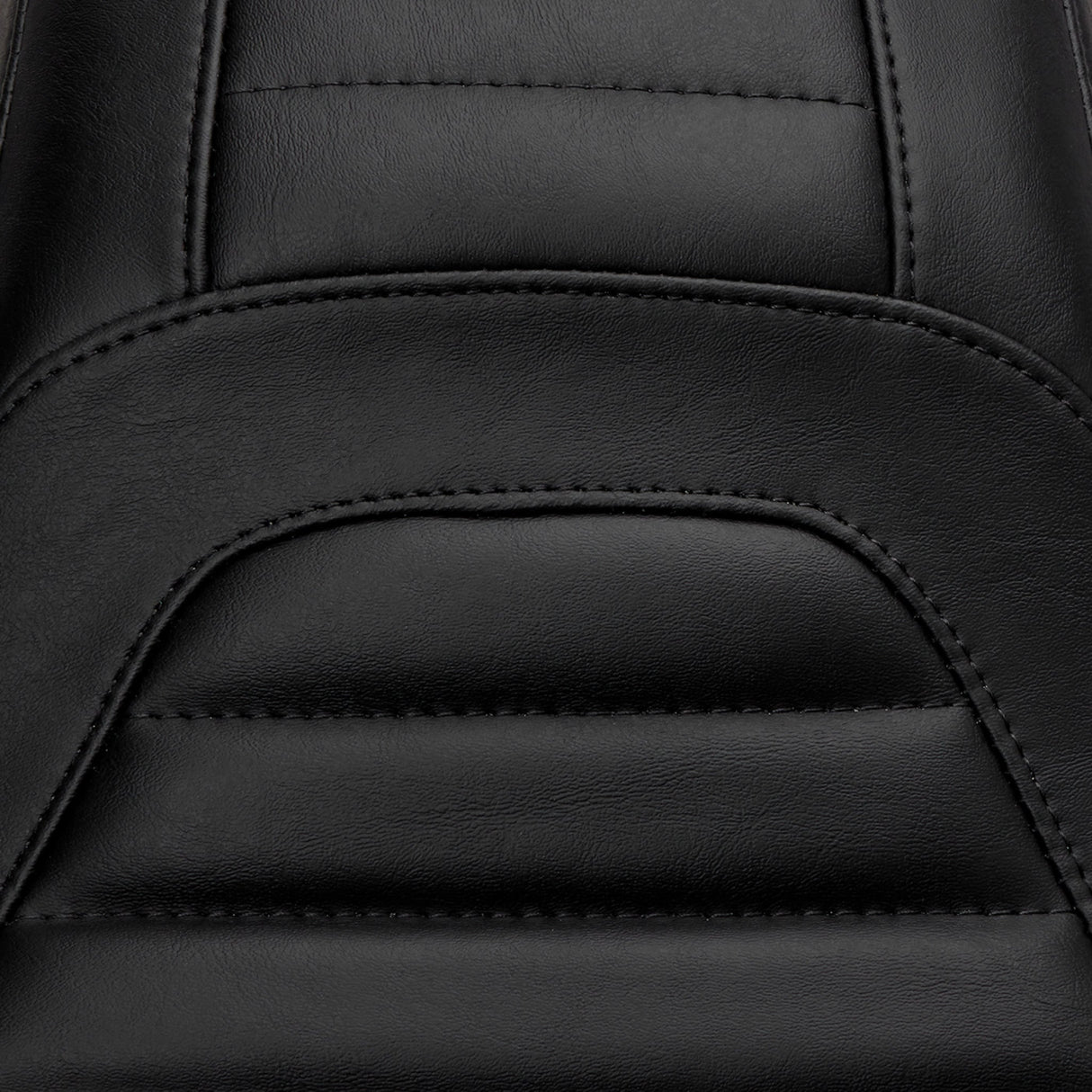 Mustang Tripper Fastback™ Seat Front Tuck-N-Roll Black Fxsb - 76781 For Harley Breakout 2013-2017