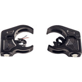 JOKER MACHINE 2020-2142 05-220-1 Fork Mount Turn Signals - 39 mm - Amber - Black