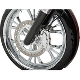 Hawg Halters 6-Piston Front Direct Bolt-On Brake Calipers For 13" Rotor Front Chrome 13" - LHSCC6013 For Harley Motorcycles 2000-2022
