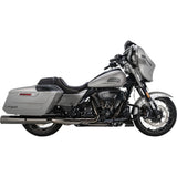 VANCE & HINES 1801-1801 16468 Hi-Output Slip-On Mufflers - Dark Chrome - 4-1/2"